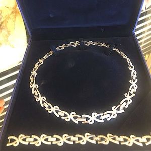 Swarovski Irene Crystal Collar Necklace & Bracelet
